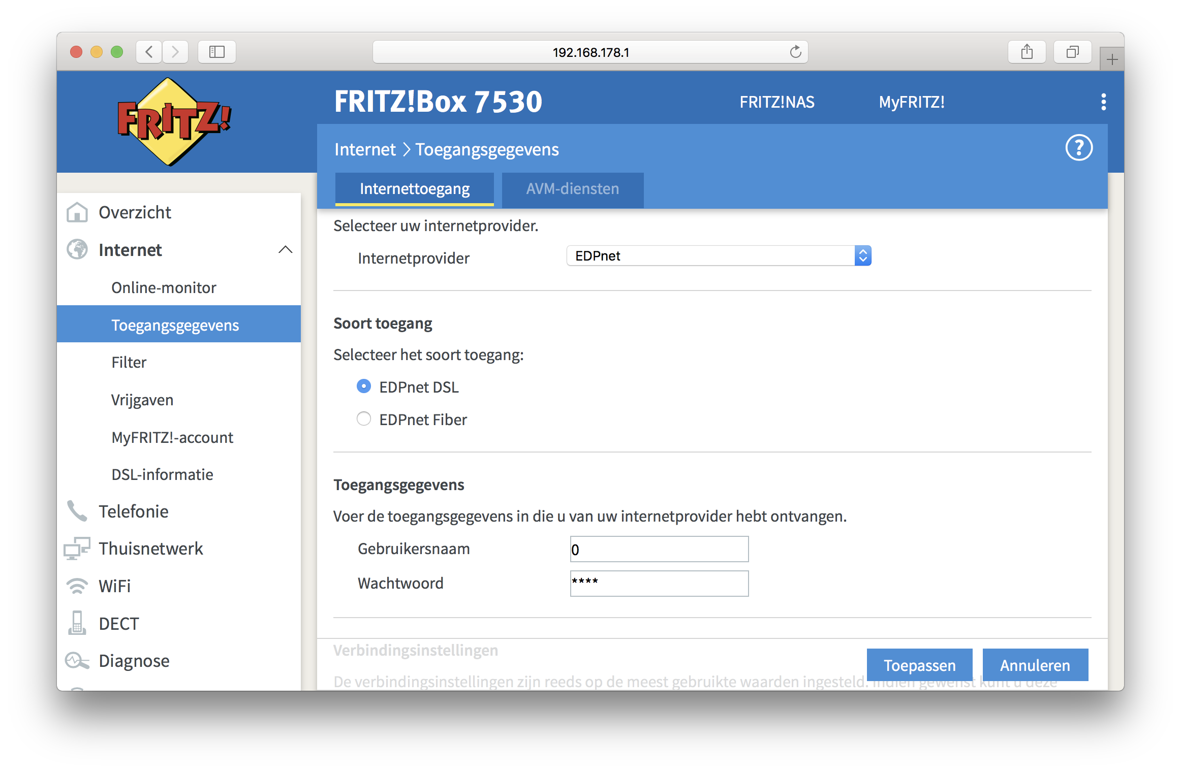 Hoe kan ik FRITZ!Box in bridge modus configureren Hoe kan ik FRITZ!Box in bridge modus configureren